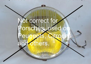 SEV Marchal Amplilux Headlights (Rare) - Audette Collection ~ Porsche Lighting Restoration & BEST-IN-CLASS Porsche Parts