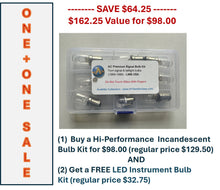 Load image into Gallery viewer, AC High Performance Incandescent Signal Bulb Kit - One+One Sale