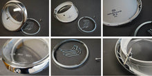 Charger l&#39;image dans la visionneuse de la galerie, LED Headlights kit for Air Cooled Porsches with trim rings and mounting screws.