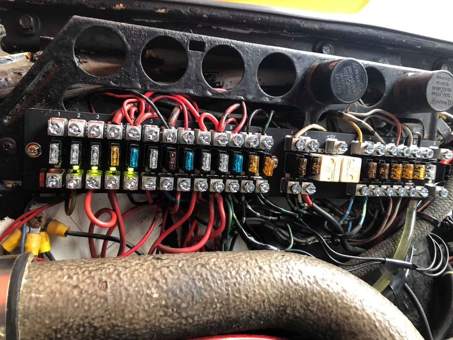 Porsche G-Series (1974-1989) Mini Blade Fuse Panel with LED's - AC EXCLUSIVE