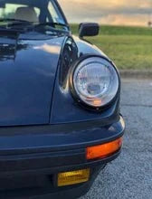 AC Gold LED Headlights on classic Porsche for perfect silhouette.
