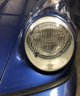AC Gold Series LED Headlights™ installed on a classic car.