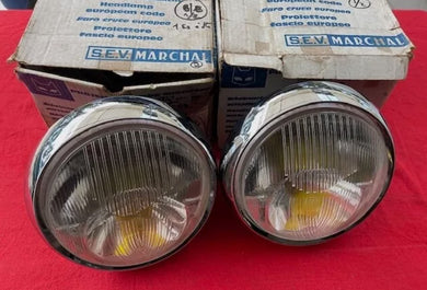 NOS SEV Marchal Amplilux Headlights (Rare)