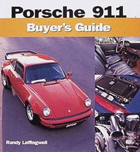 Porsche 911 Buyer's Guide book cover by Randy Leffingwell, featuring classic car images.