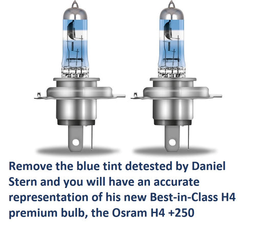 Osram Night Breaker H4 +250 Bulbs - Best-in-Class® - Audette Collection Exclusive