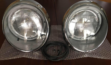 Concours Restoration: Original 911 SWB HELLA Sealed Beam Headlights - Audette Collection ~ Porsche Lighting Restoration & BEST-IN-CLASS Porsche Parts