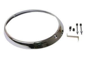 7” H4 Headlight Trim Ring for Porsches - Audette Collection ~ Porsche Lighting Restoration & BEST-IN-CLASS Porsche Parts