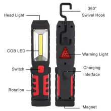 Load image into Gallery viewer, AC COB LED Magnetic Workshop Light