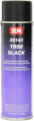 SEM 39143 Trim Black Spray Can - Audette Collection ~ Porsche Lighting Restoration & BEST-IN-CLASS Porsche Parts