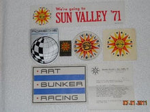 Load image into Gallery viewer, 1971 Sun Valley Porsche Parade Decal/Sticker - Audette Collection ~ Porsche Lighting Restoration &amp; BEST-IN-CLASS Porsche Parts