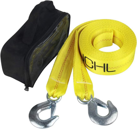 @ JCHL Nylon Tow Strap with Hooks